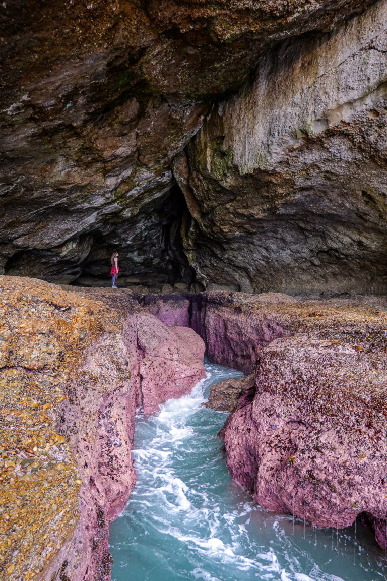 How to Find the Pink Caves on the Central Coast (NOW CLOSED)
