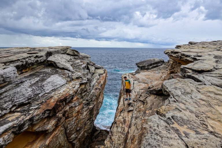 Dan on the Maroubra (Malabar) to La Perouse Walking Track