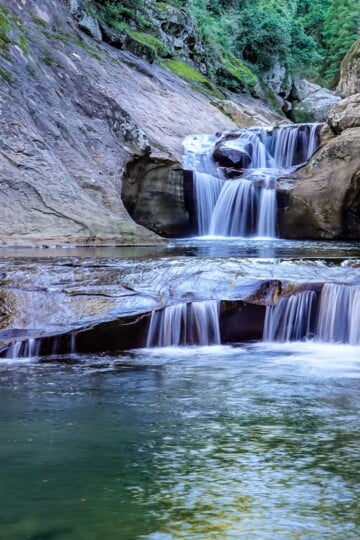 Jump Rock Falls in the Southern Highlands near Kangaroo Valley