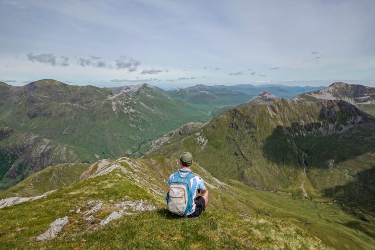 Devil's Ridge Scotland Mamores Ring of Steall