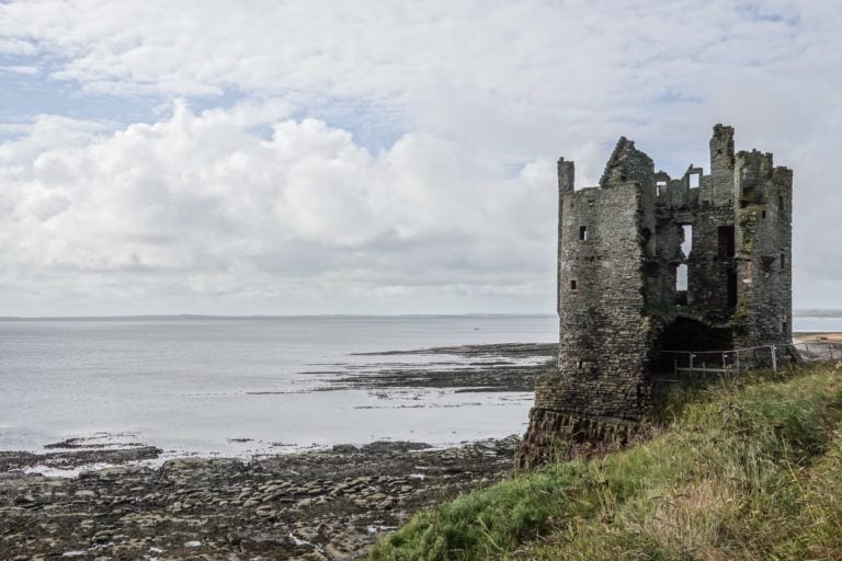 Keiss Castle in Scotland