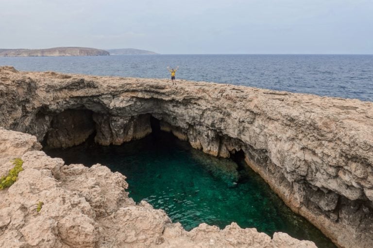 Coral Lagoon, Mara Ridge Walk, Malta