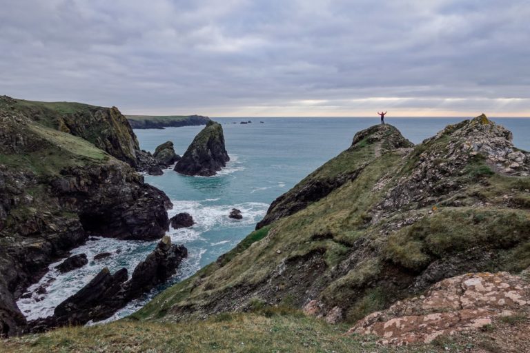 Kynance Cove, Lizard Peninsula, Lizard Coastal Walk, Cornwall