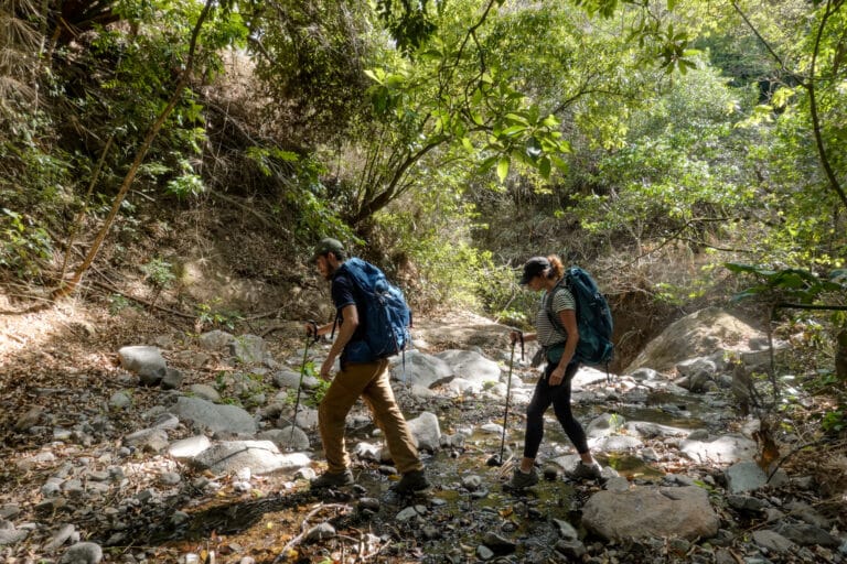 Dan and Beck hike with El Salvatours in Imposible National Park