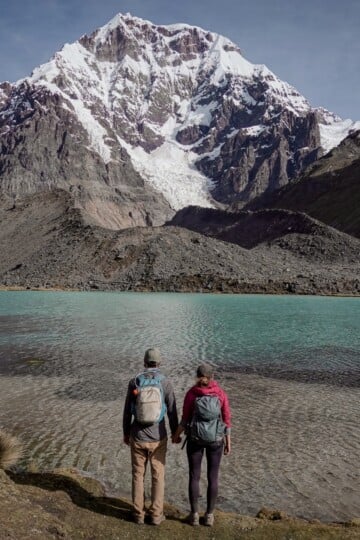 Dan and Beck at the 7 Lagunas of Ausangate