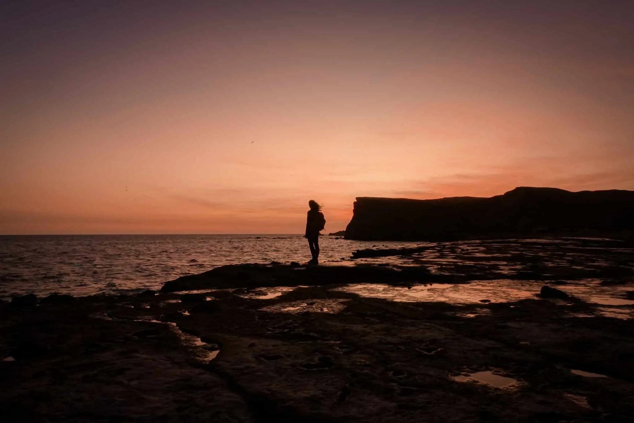 The best Paracas sunset during the Golden Shadows Trek