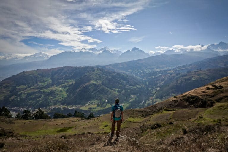 Dan during the Laguna Wilcacocha hike