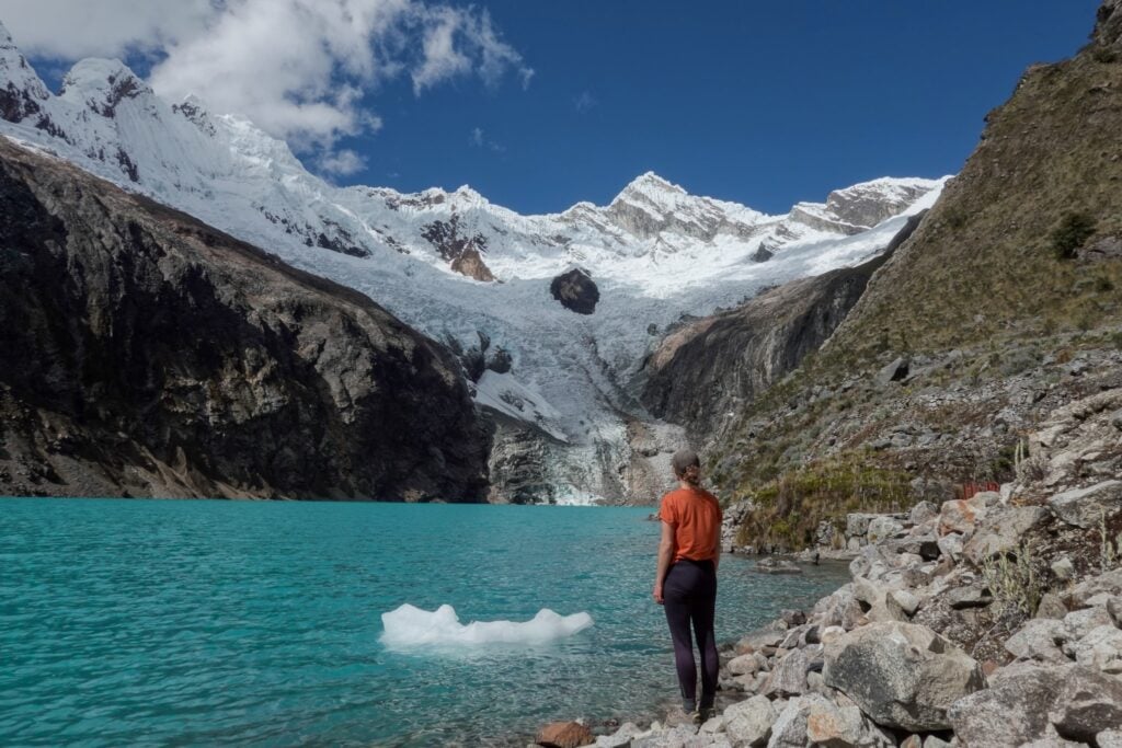 Beck enjoying the 3 Day Santa Cruz Trek in Peru