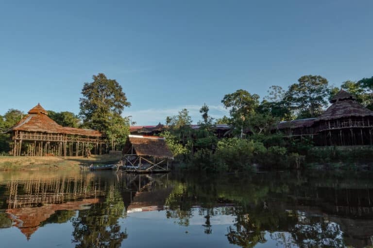 The Tahuayo Lodge, near Iquitos, in Peru
