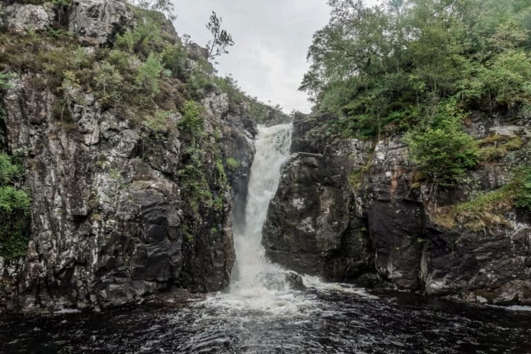 Falls of Kirkaig near Inverkirkaig