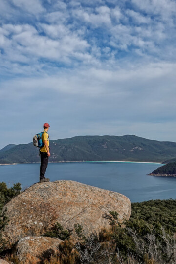 overlooking tidal river campground