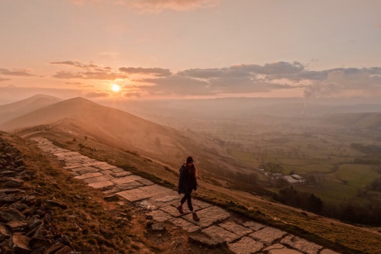 Sunrise at Mam Tor