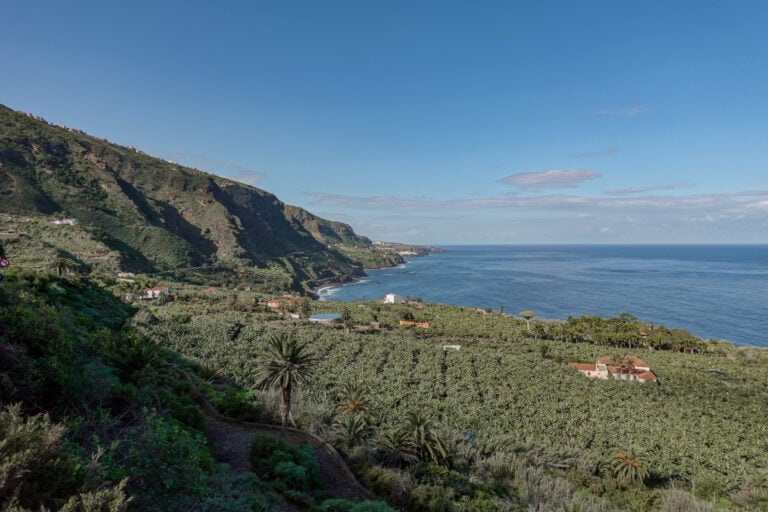 Coastal views from Mirador San Pedro in Paisaje Protegido de Rambla de Castro