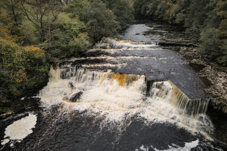 The circular Aysgarth Falls Walk is one of the best walks near Aysgarth Lodges and Aysgarth Falls Hotel