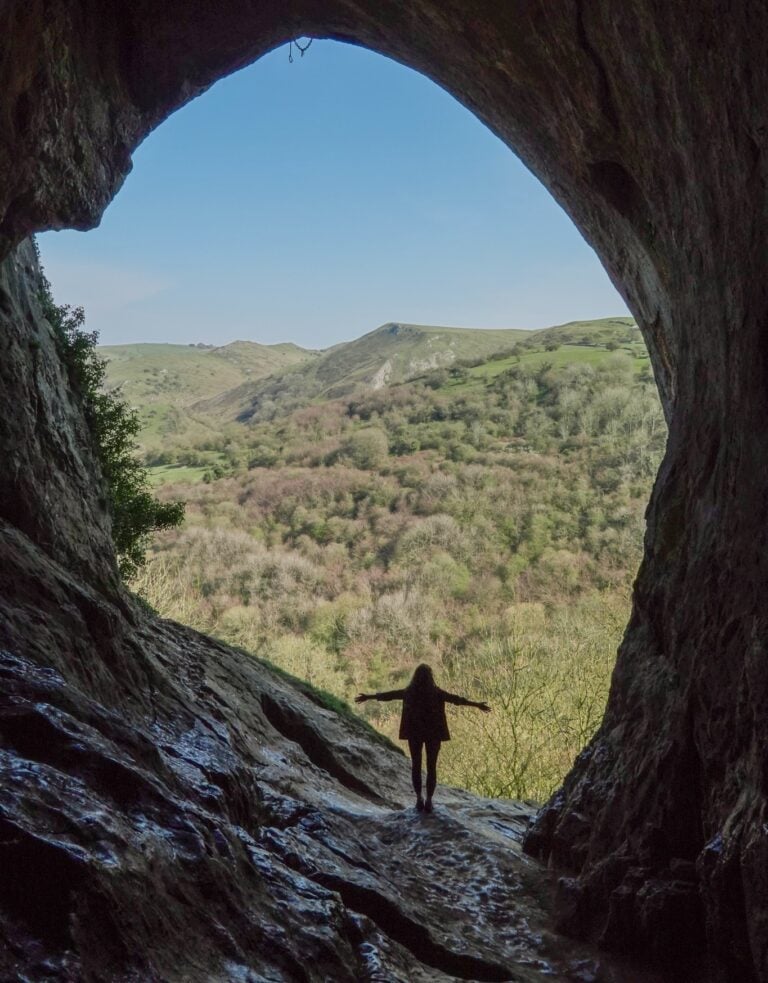 Thor's Cave in the Peak District