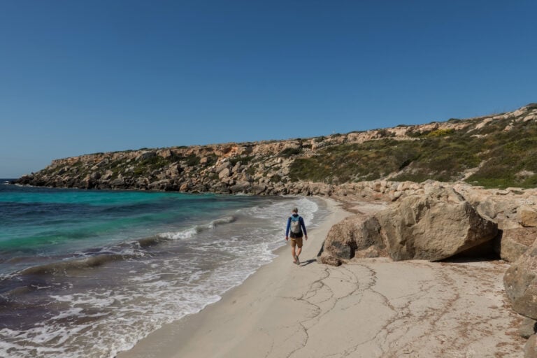 Cala Azzurra (Scogliera Cala Azzurra) on Favignana Island