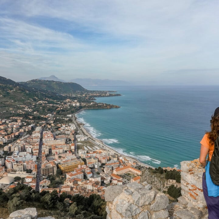 Beck looks at Cefalù Beach (Spiaggia di Cefalù) – one of the best beaches in Sicily