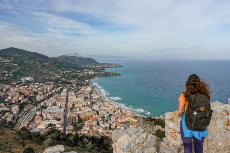 Beck looks at Cefalù Beach (Spiaggia di Cefalù) – one of the best beaches in Sicily