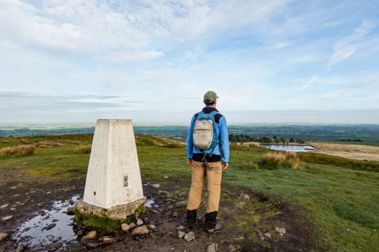 Dan on the Nicky Nook Walk, starting near Wyresdale Park and Applestore Cafe in Scorton