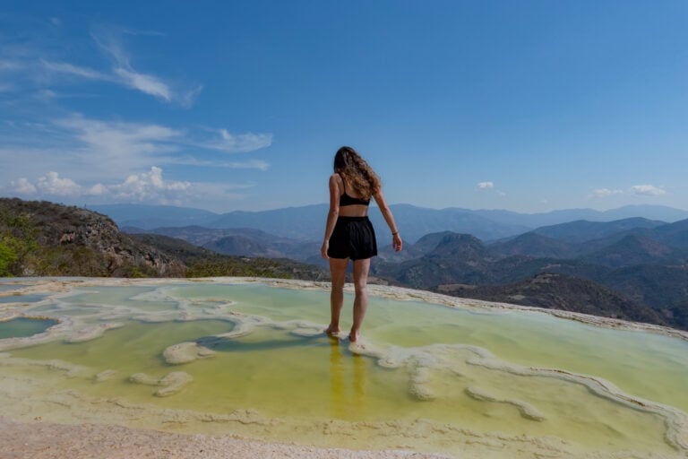 Hierve el Agua in Oaxaca Mexico