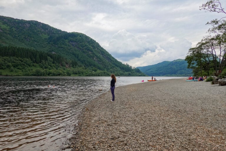 Beck at Loch Lubnaig