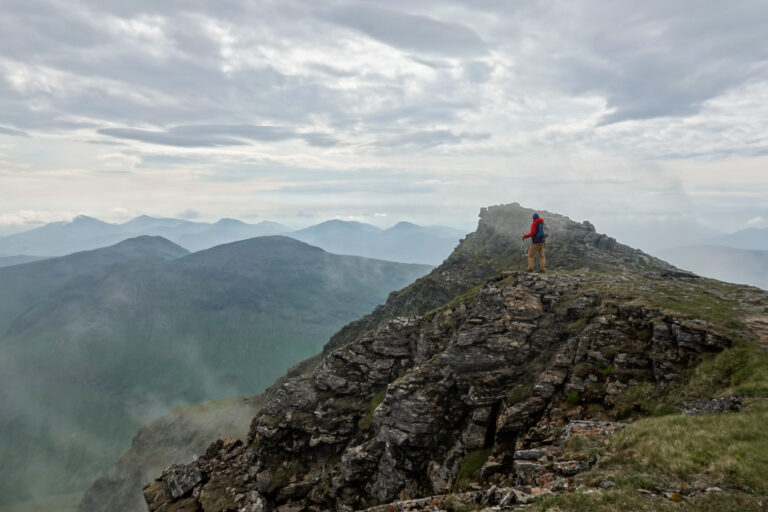 Dan atop Ben Lui