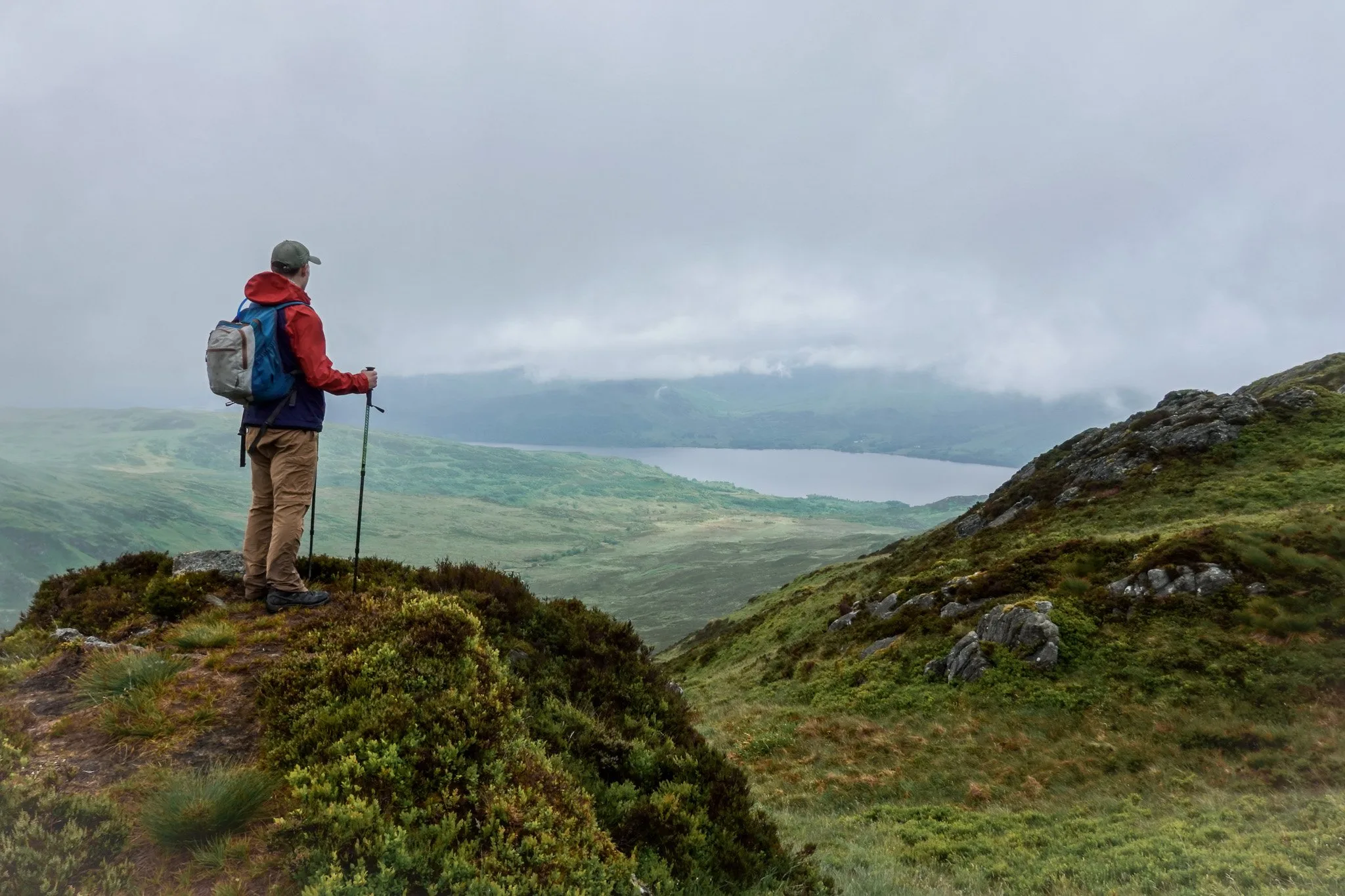 Dan on the Ben Venue Walk
