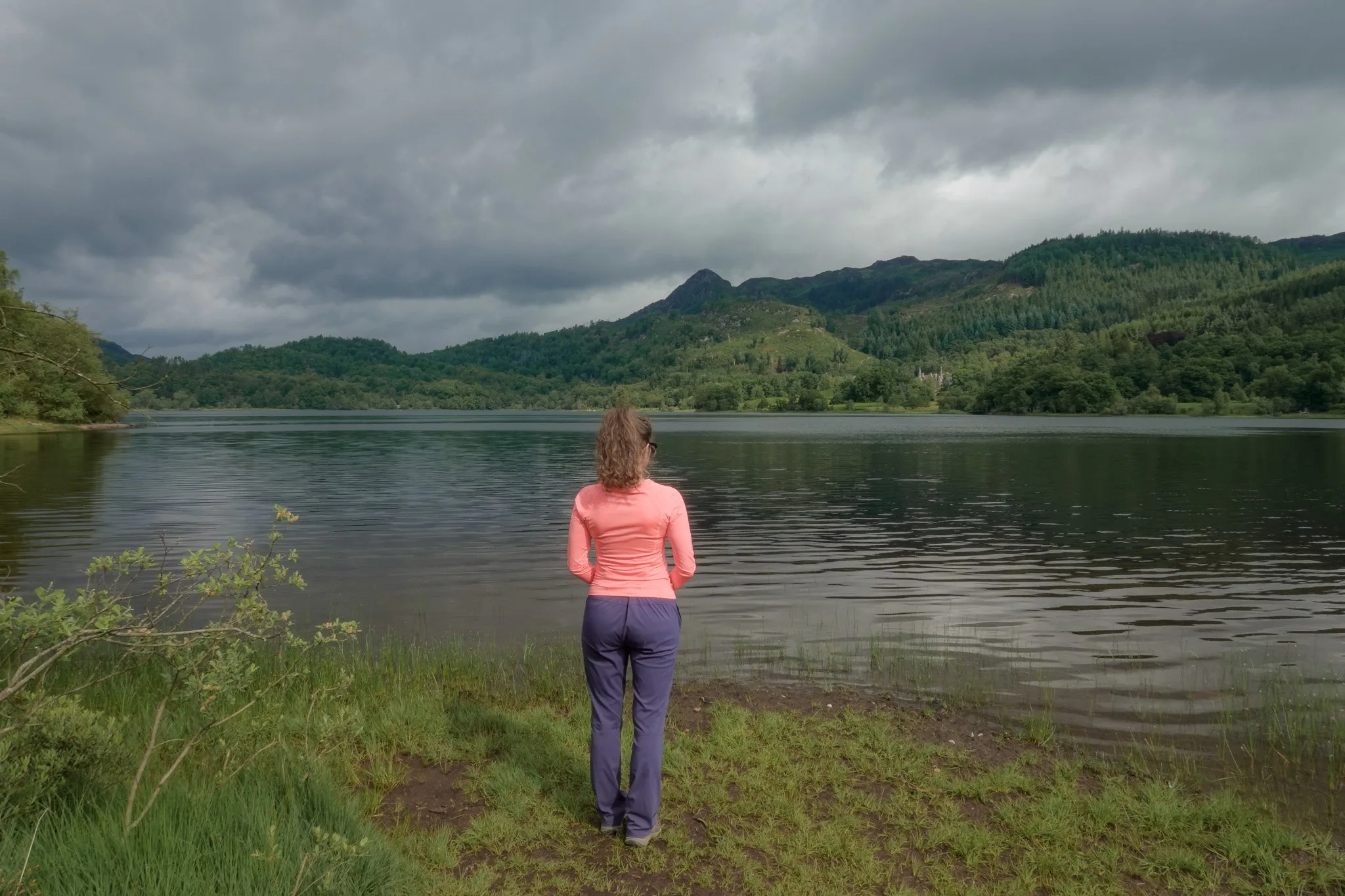 Beck on the shores of Loch Achray