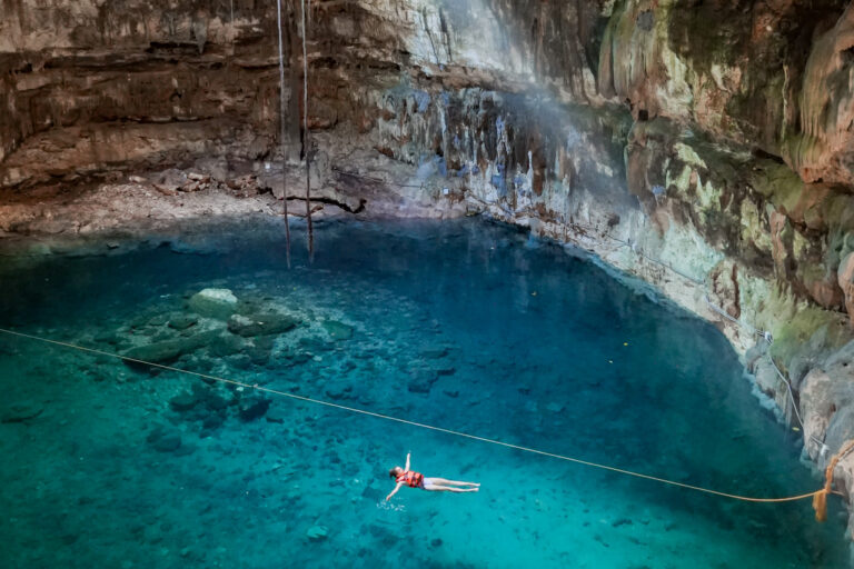 Cenote Samula at Dzitnup Valladoid