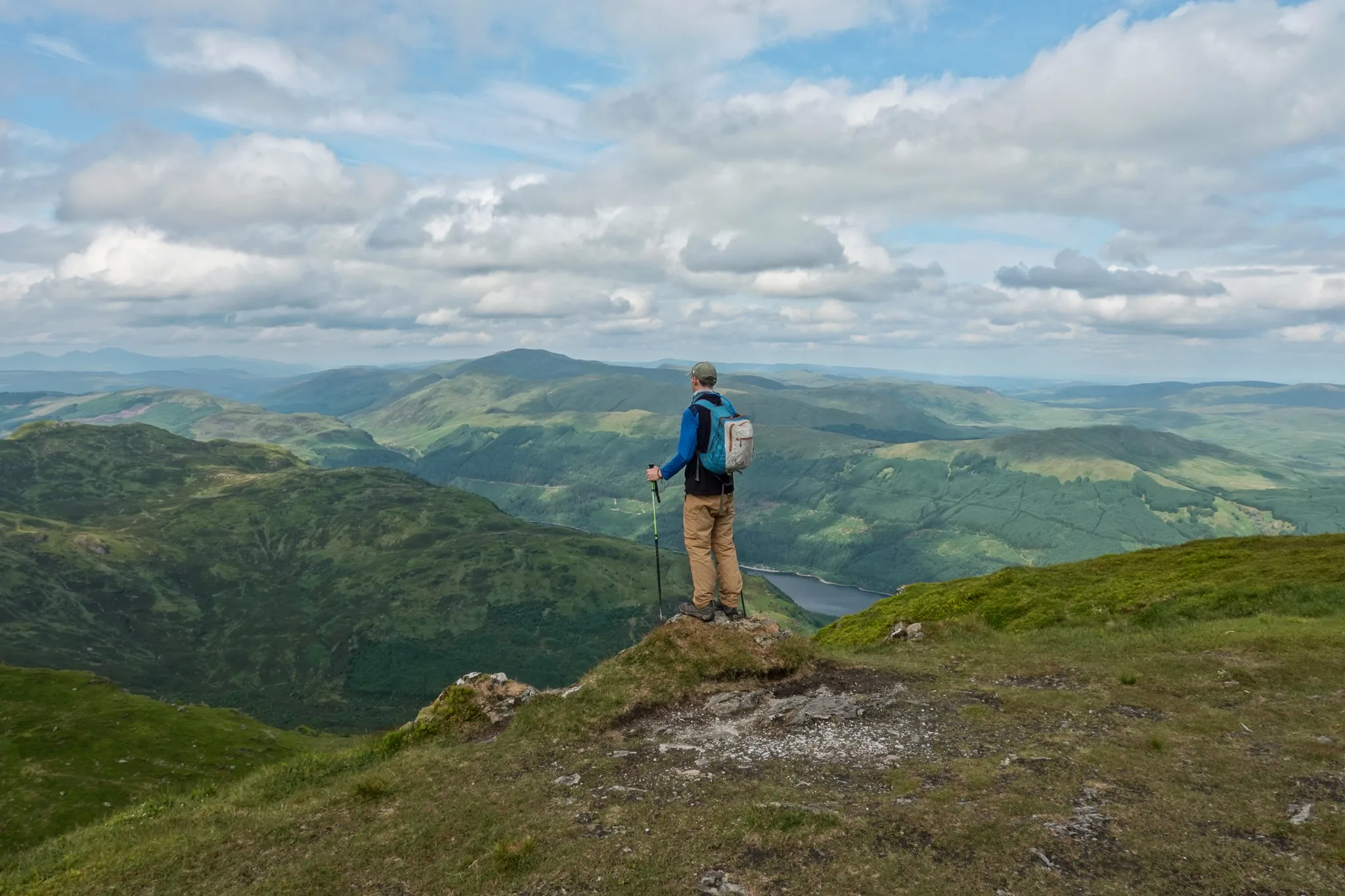 Dan atop Ben Ledi