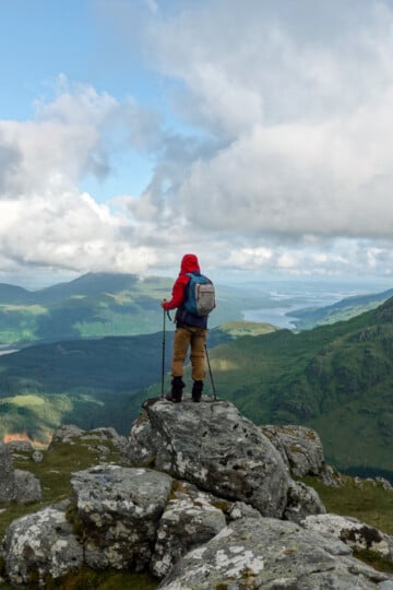 Dan walks in Loch Lomond and the Trossachs National Park