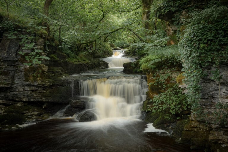 Cascades found on the Cray Gill Waterfalls Walk