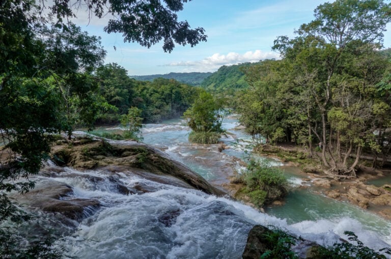 Cascadas de Agua Azul Mexico