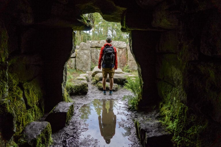 Dan at the Druid's Temple