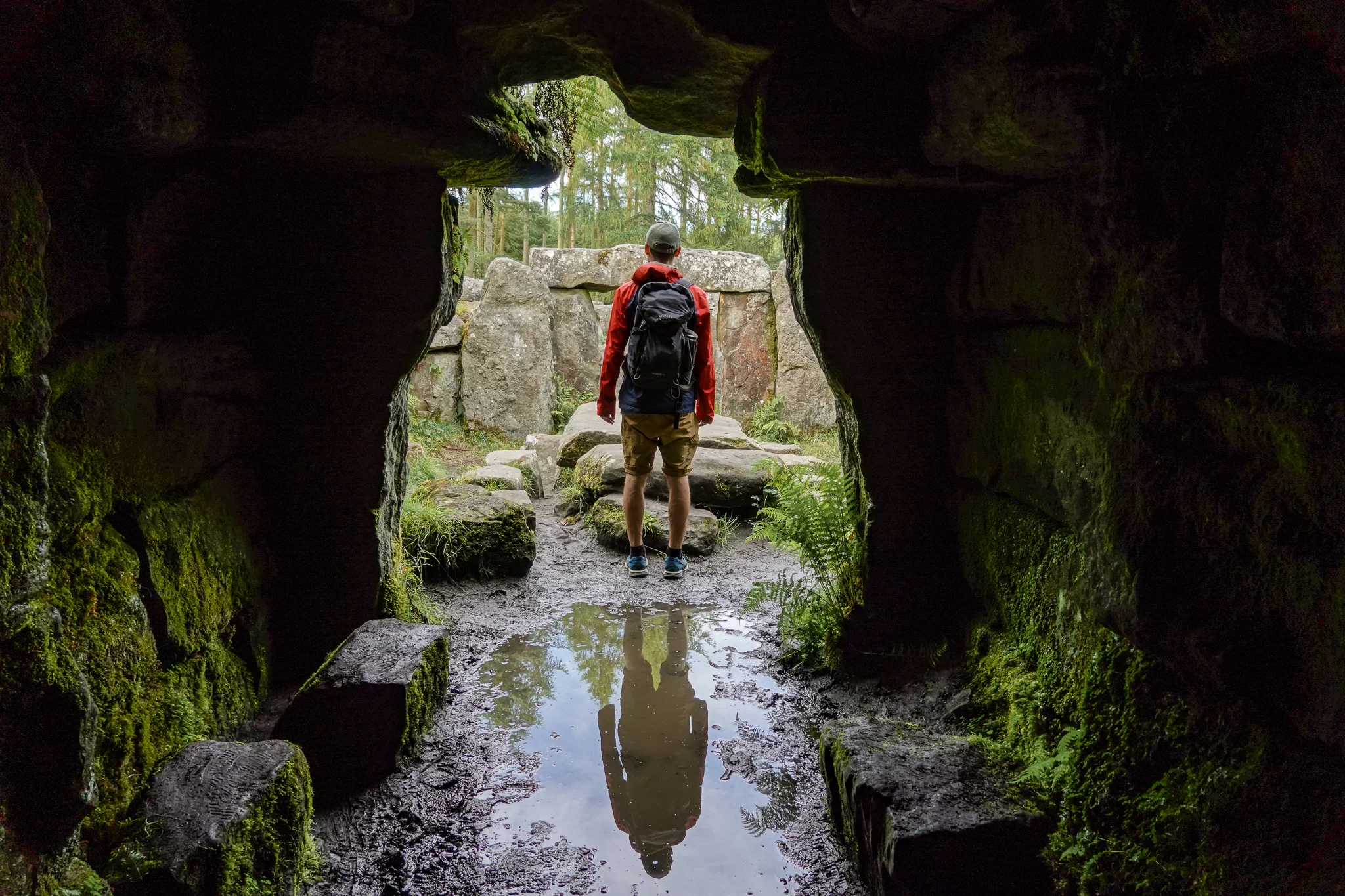 Dan at the Druid's Temple