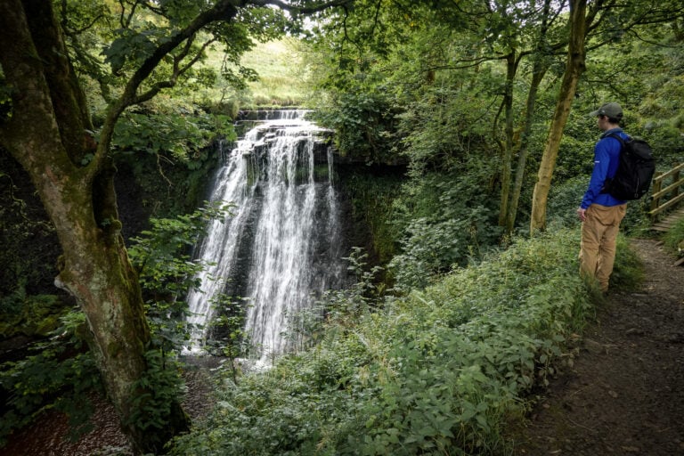 Dan at Aysgill Force