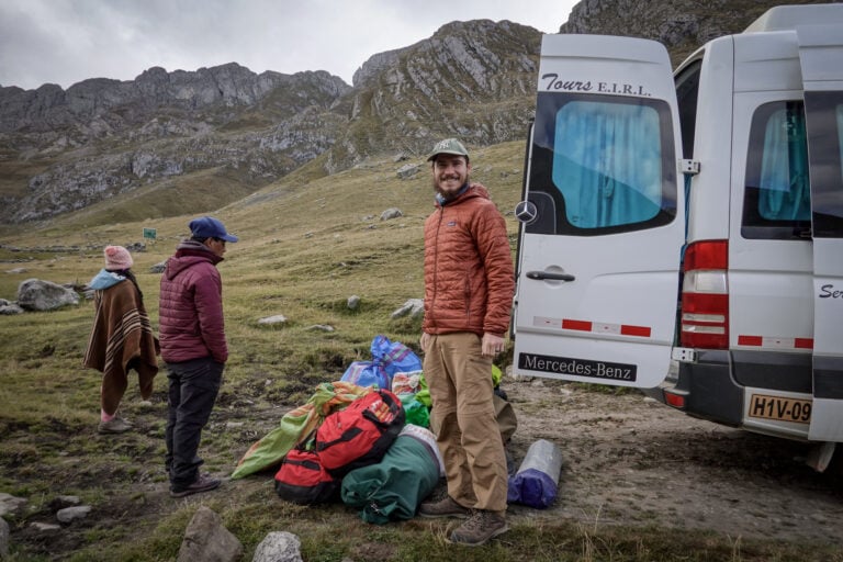 Dan used a travel packing list to pack for this trip