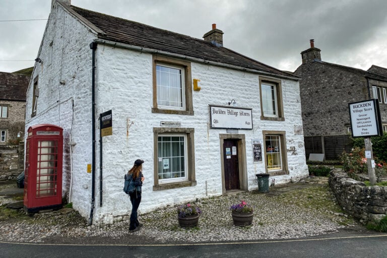 Beck at the Buckden Village Store in the Yorkshire Dales
