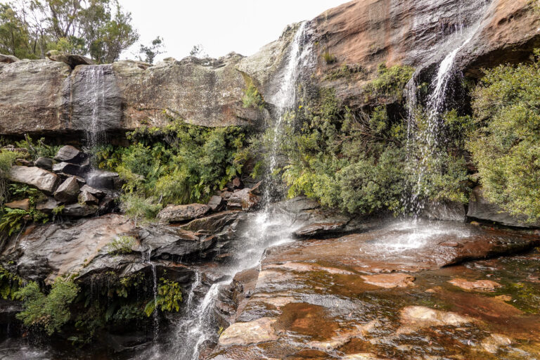 The bottom of Maddens Falls