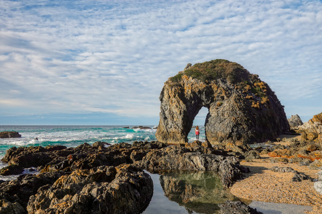 How to Get to the Bottom of Horse Head Rock (at Low Tide)