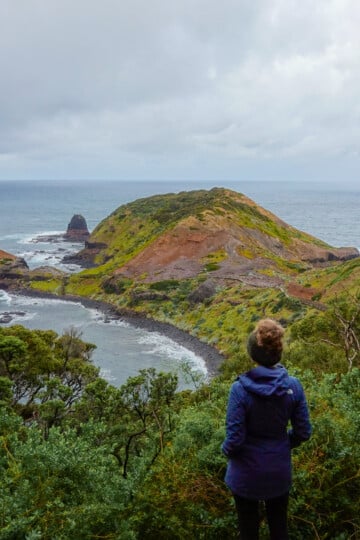 Cape Schanck walks to Pulpit Rock in Mornington Peninsula