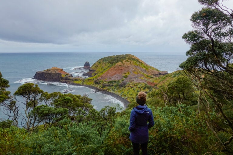 Cape Schanck walks to Pulpit Rock in Mornington Peninsula