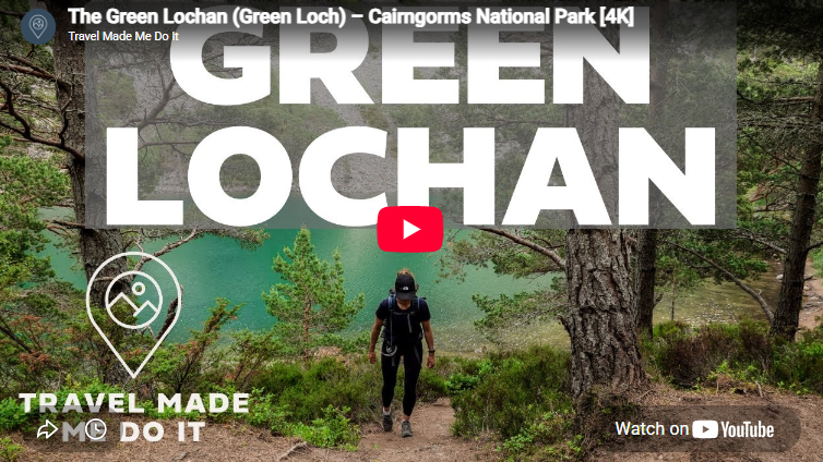 Beck walks away from the Green Lochan