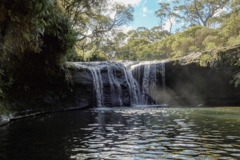 Nellies Glen on a partly cloudy day