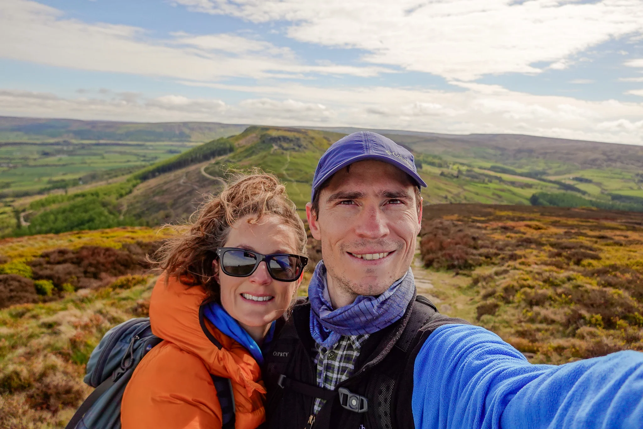 Dan and Beck in the North York Moors