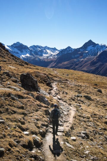 Dan does the Jakobshorn Hike to Sertig along the Alps Epic Trail Davos
